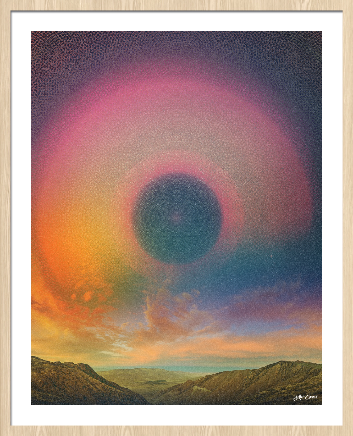 Natural frame — no text