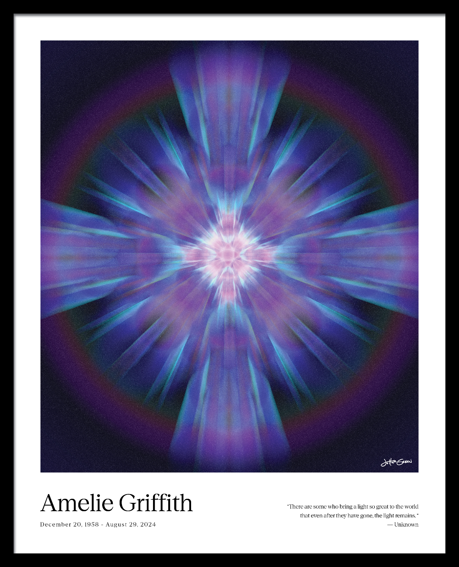 Radiance sacred geometry artwork