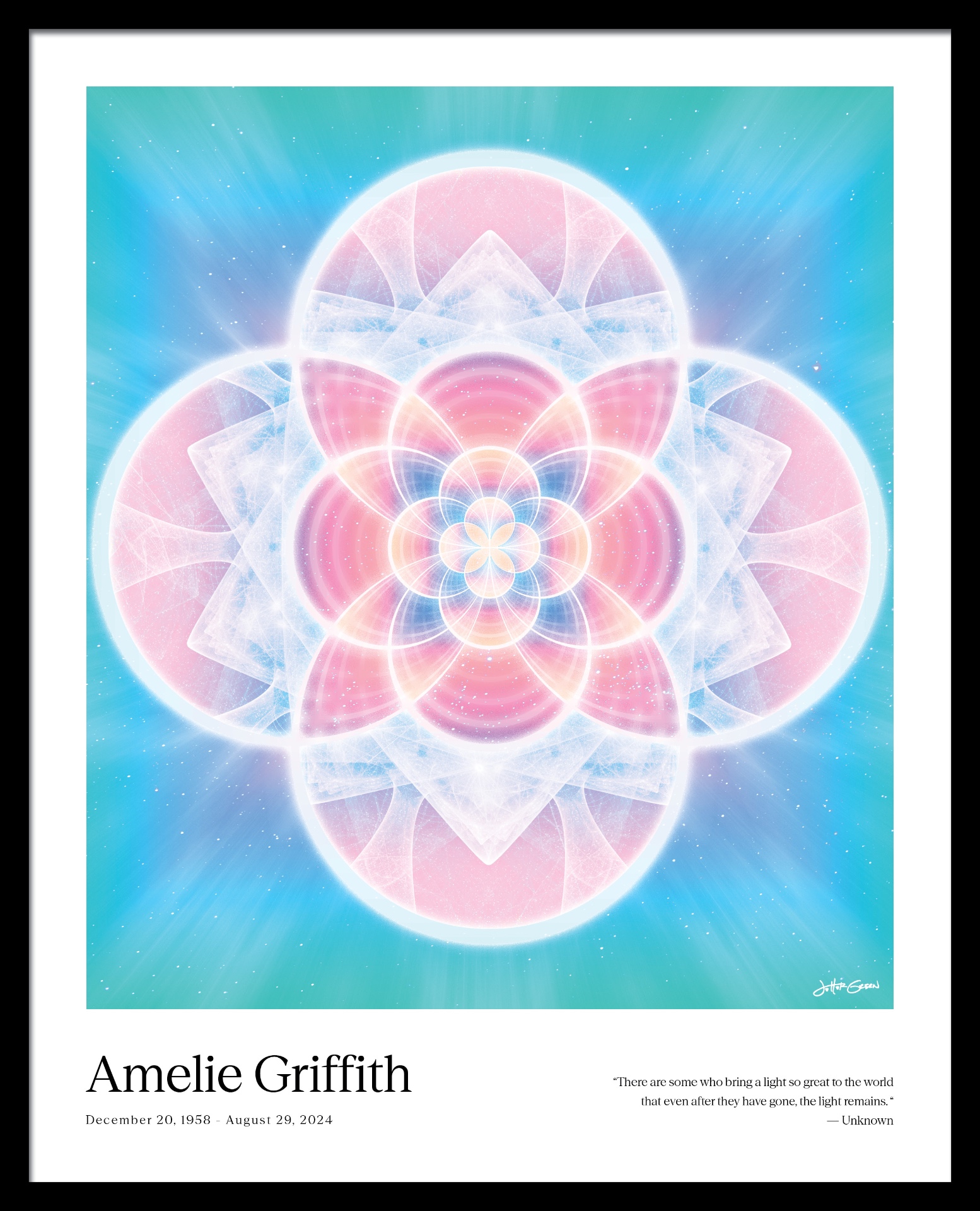 Lumina sacred geometry artwork
